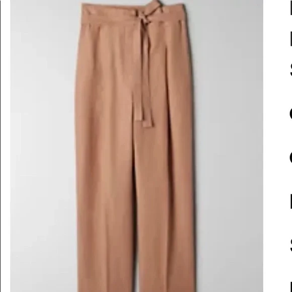 Aritzia Wilfred linen proposal pant - Picture 4 of 9